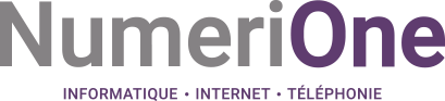 Ancien logo NumeriOne (Informatique - Internet - Téléphonie)